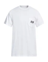 Aïe Man T-shirt White Size M Cotton In White