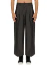 Aïe Aie Wide Fit Pants In Grey
