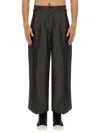 Aïe Aie Wide Fit Pants In Grey