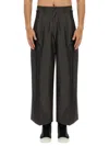 Aïe Aie Wide Fit Pants In Grey