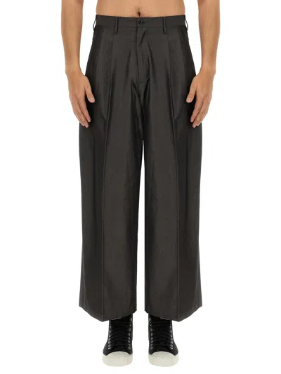 Aïe Wide Fit Pants In Grey