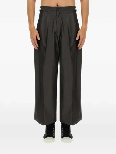 Aïe Wide-leg Trousers In Grey