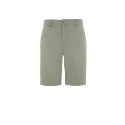 Aigle Cotton Shorts In Green