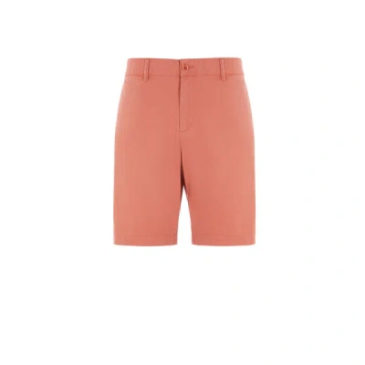 Aigle Cotton Shorts In Pink