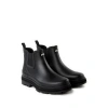 Aigle Low Rubber Boots In Black