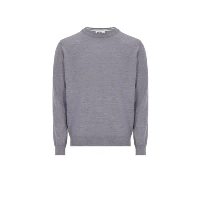 Aigle Round-neck Wool Jumper In Gray