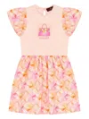 Aigner Bag-print Dress In 粉色