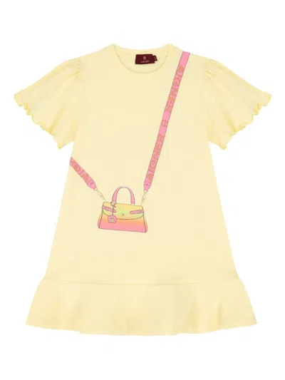 Aigner Kids' Bag-print Dress