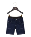 Aigner Bermuda Stretch Shorts In Black