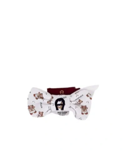 Aigner Bow Detail Headdress In White