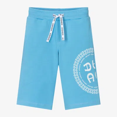 Aigner Kids'  Boys Blue Cotton Jersey Shorts