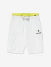 AIGNER BOYS EMBROIDERED BERMUDA SHORTS