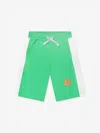 Aigner Boys Logo Bermuda Shorts In White