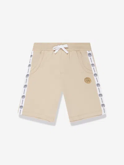 Aigner Kids' Boys Logo Shorts In Pink