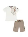 Aigner Cargo-pocket Short Set In Multi