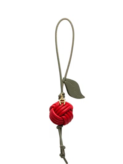 Aigner Ciondollini Bag Charm In Green