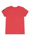Aigner Colour-block Logo T-shirt In Red