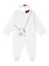 Aigner Cotton Babygrow Set (two Pieces) In Yellow