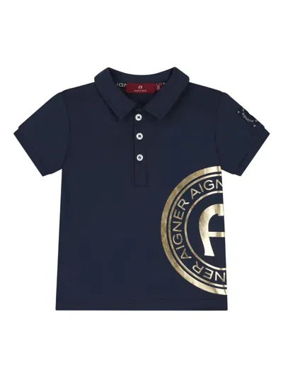 Aigner Babies' Cotton Polo Shirt