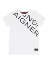 Aigner Diagonal-logo T-shirt In White