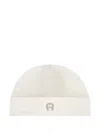 Aigner Embroidered-logo Hat In White
