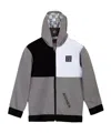 Aigner Embroidered-logo Hooded Jacket In Gray