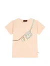 Aigner Front-graphic T-shirt In Pink