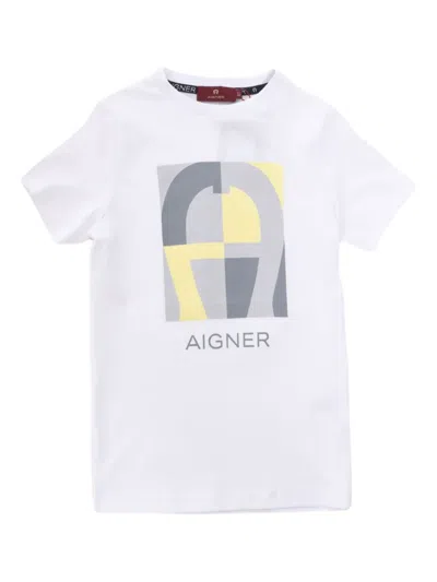 Aigner Kids' Graphic Print T-shirt