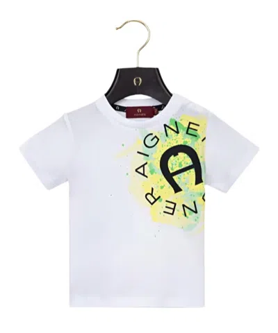 Aigner Graphic-printed T-shirt In White