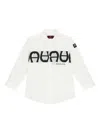 Aigner Graphic-text Shirt In White