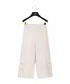 Aigner Heart-button Jersey Sweatpants In Pink