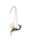 Aigner Leather Bag Charm In Pattern