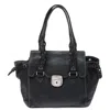 AIGNER LEATHER SMALL SATCHEL