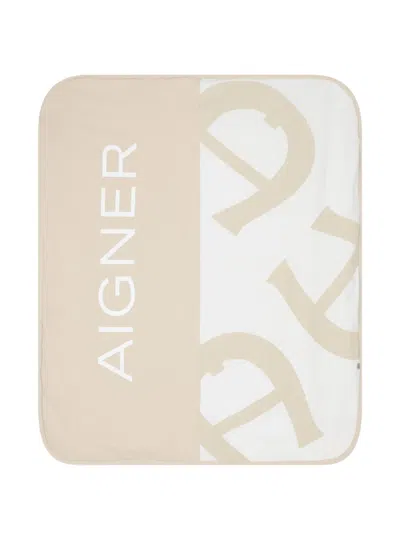 Aigner Logo Baby Blanket