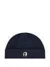 Aigner Logo-embellished Beanie In Black