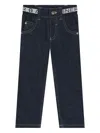 Aigner Logo-embellished Jeans In Black