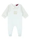 Aigner Logo-embroidered Babygrow