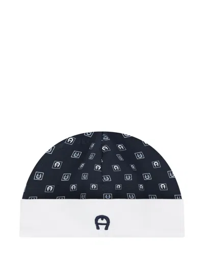Aigner Babies' Logo-embroidered Beanie