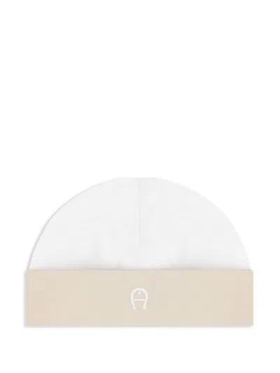 Aigner Babies' Logo-embroidered Beanie