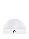 Aigner Logo-embroidered Beanie In White