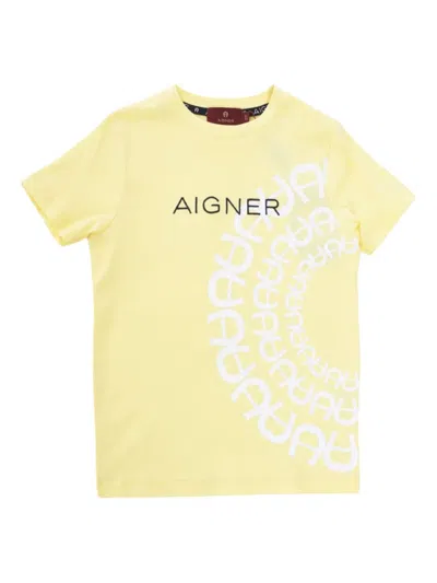 Aigner Kids' Logo Graphic T-shirt