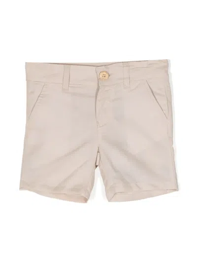 Aigner Babies' Logo-patch Shorts In Brown