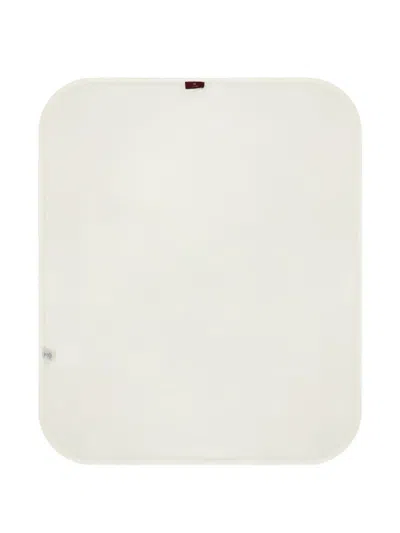 Aigner Logo-print Blanket In White