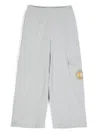 Aigner Logo-print Cargo Sweatpants In Blue