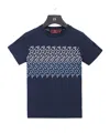 Shop Aigner Logo-print Cotton T-shirt In Blue