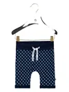 Aigner Logo-print Cotton Trousers In Blue