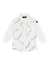 Aigner Logo-print Long-sleeve Shirt In White