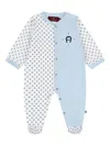Aigner Logo-print Pajamas In Blue
