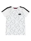 Aigner Logo-print Panelled T-shirt In White