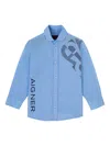 Aigner Logo-print Shirt In Blue